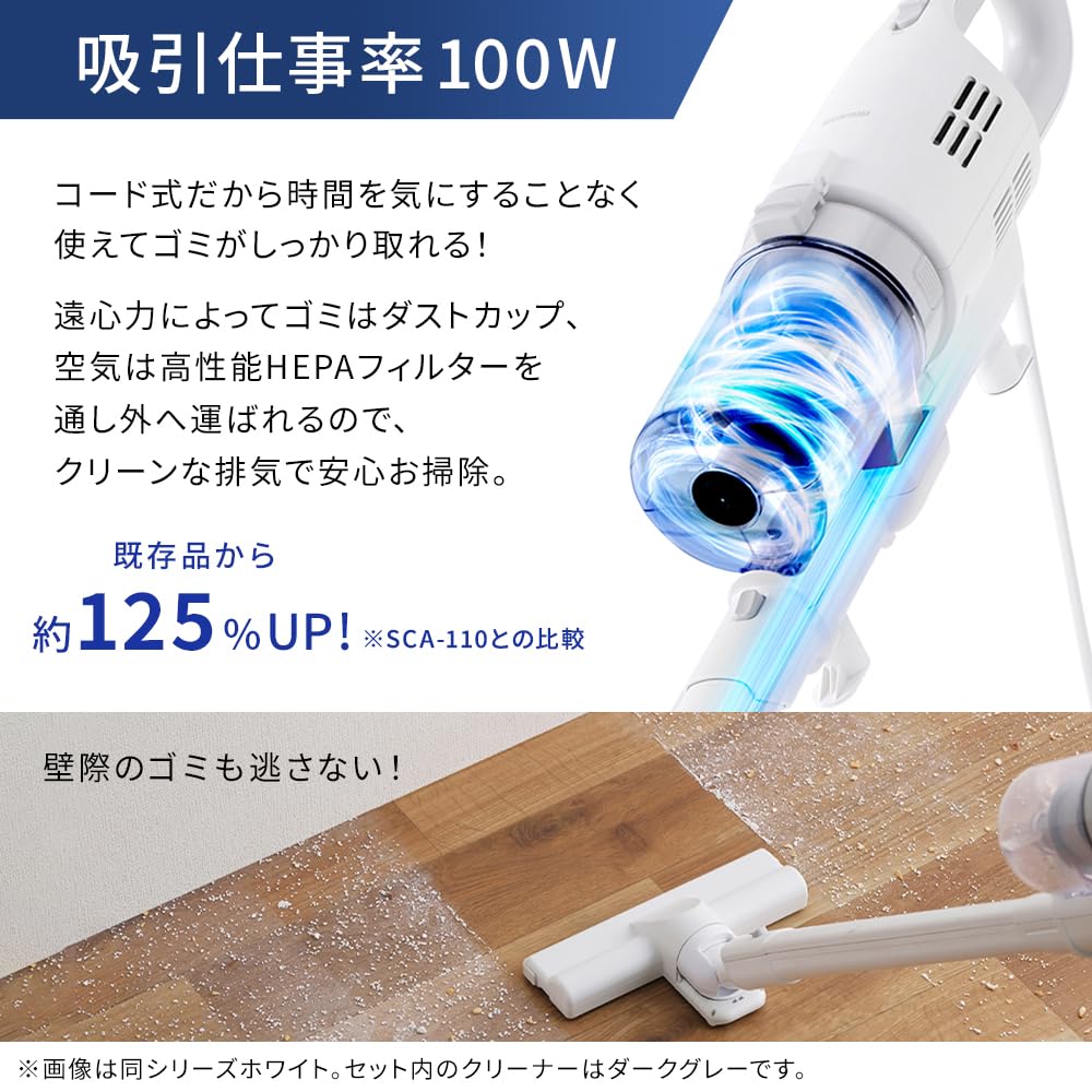Amazon.co.jp: アイリスオーヤマ クリーナーセット コード式 Amazon.co.jp: アイリスオーヤマ クリーナーセット コード式